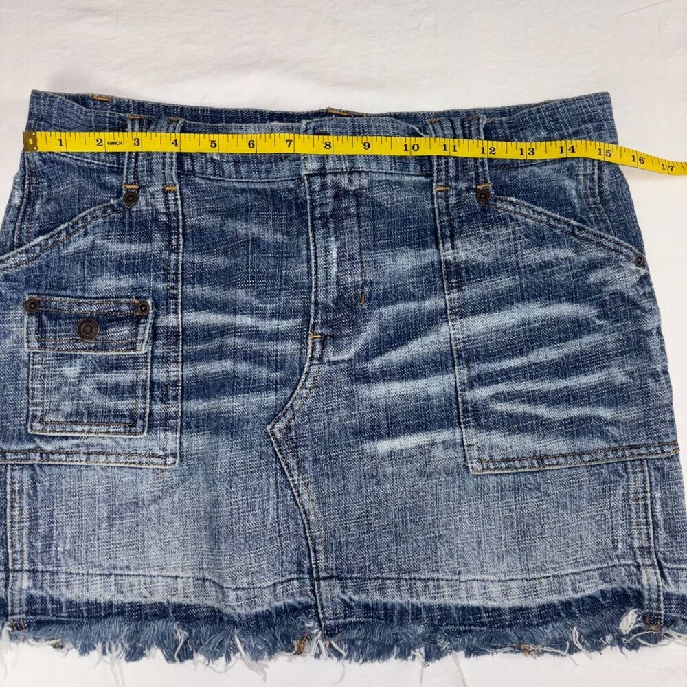 Express Blue Denim Skirt - Size 5/6 - Picture 7 of 8